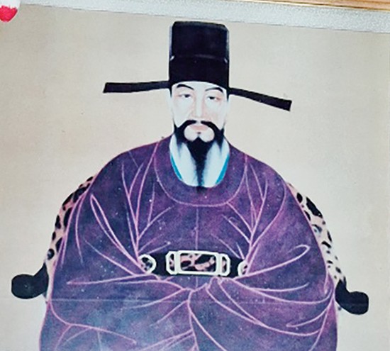 윤관 장군 초상.