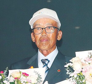 대통령 표창 수상, 조연동 대한노인회 여주시지회 도곡리경로당회장