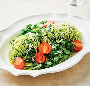 [백세시대 건강요리] 몸이 원하는 삼삼한 밥상 (156) 참나물페스토 파스타